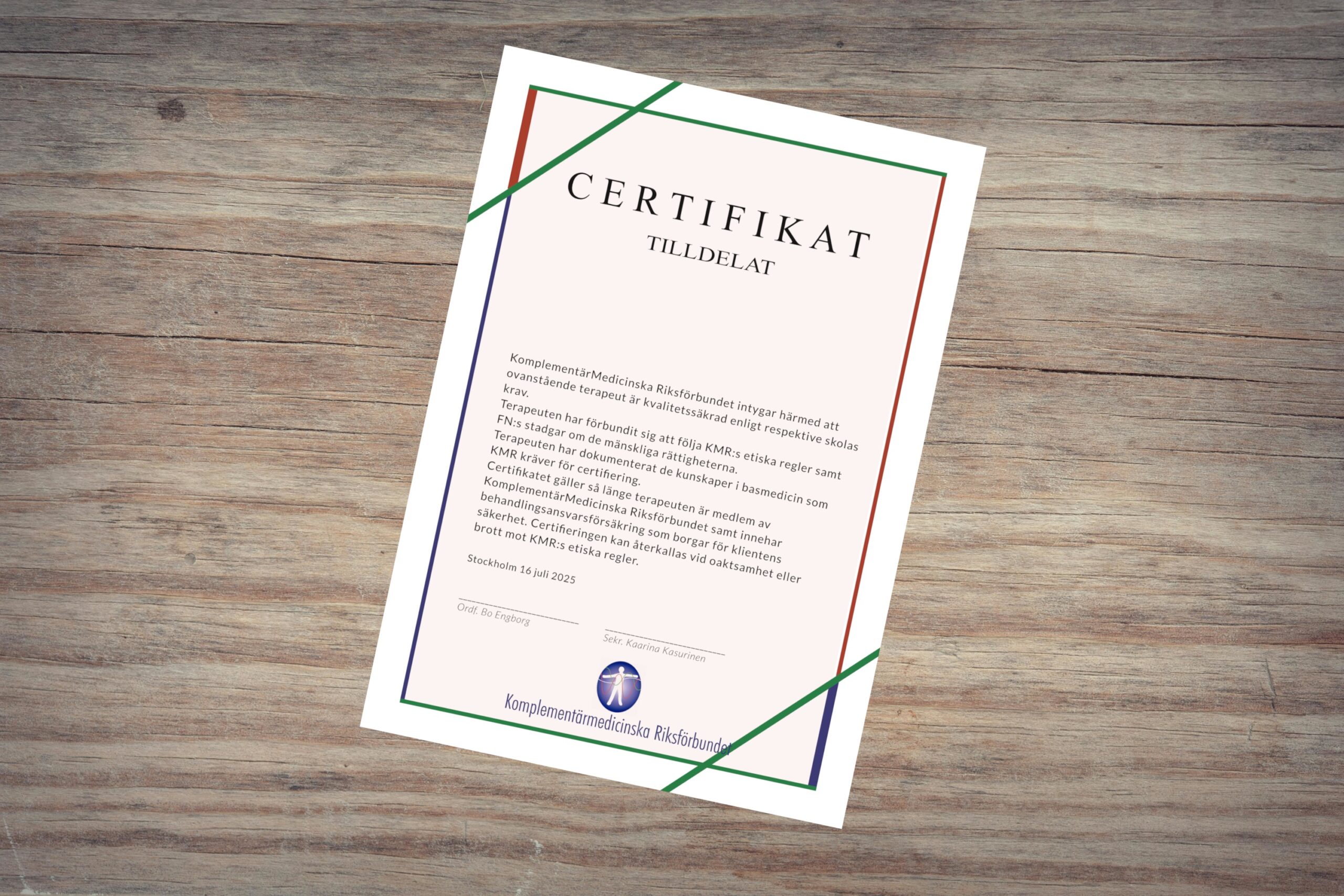 Certifikat